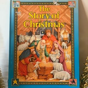 BOOK The Story of Christmas by Andrew Langley Illustrated by Chris Rothero 1989